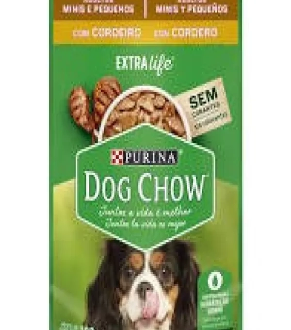 M. Racao Umida Dog Chow 100g Cordeiro
