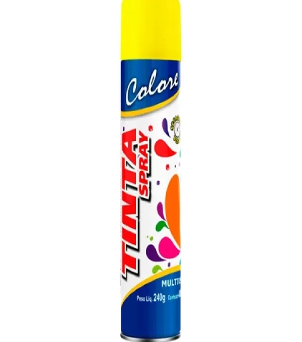 M. Tinta Spray Colore 400ml Amarelo