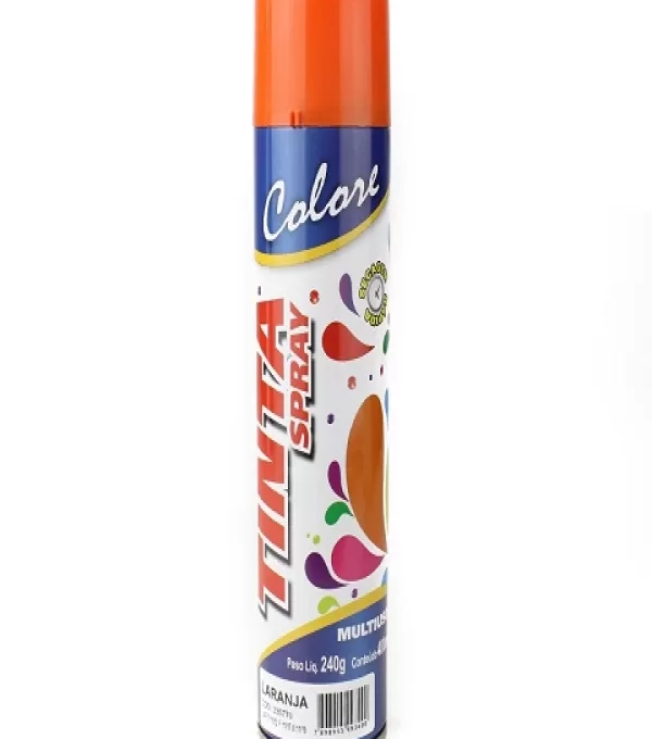 M. Tinta Spray Colore 400ml Laranja