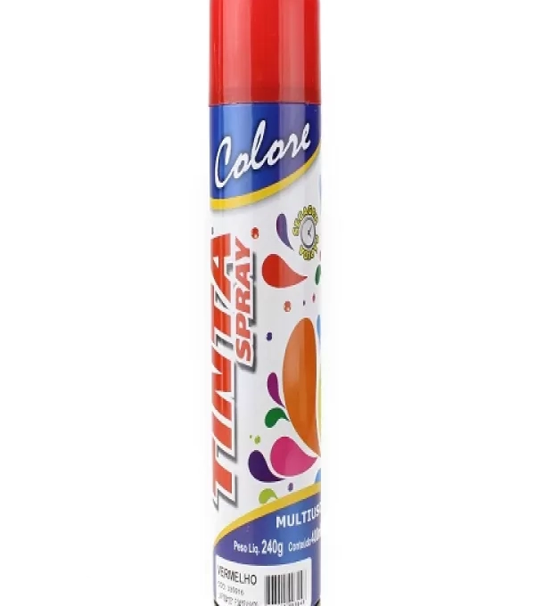 M. Tinta Spray Colore 400ml Vermelho