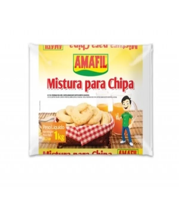 Mistura P/ Bisc. Queijo Tipo Chipa Amafil 10 X 1kg