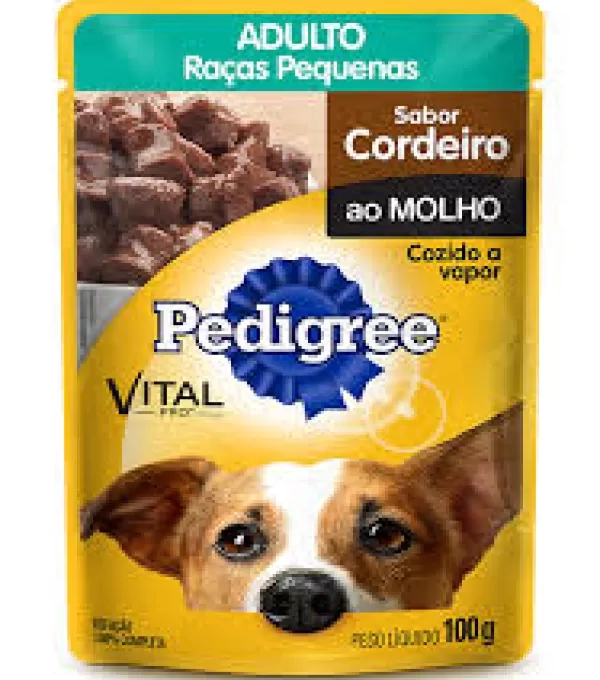 Racao Pedigree Sache 18 X 100g Cordeiro