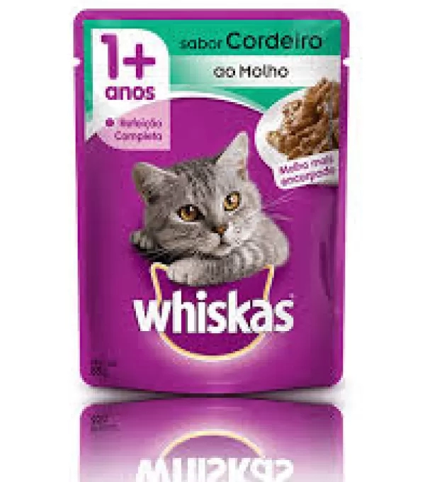 Racao Whiskas 20 X 85g Sache Cordeiro