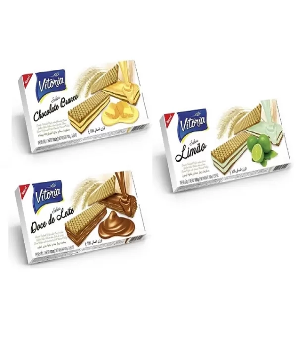 Wafer Vitoria 30 X 100g Sortidos