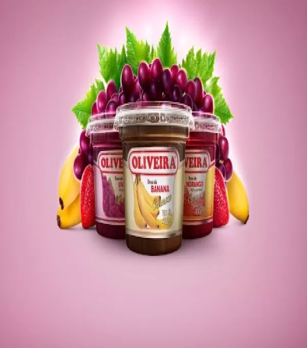 Doce Frutas Oliveira 12 X 400g Sortido