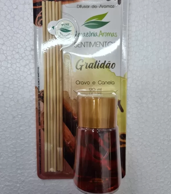 Blister Amazonia Aromas 120ml Cravo E Canela