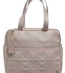 Imagem Bo Boni Bolsa 52003 Coracao G Rosa de Maria Fumaça Kids