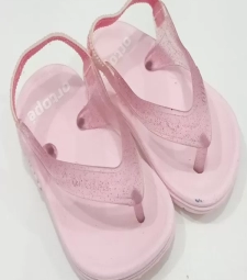 Imagem Cf Ortope Chinelo 96013 Rosa 18 de Maria Fumaça Kids