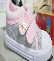 Imagem Cf Keto Tenis 240297 Velcro Mescla Rosa 23 de Maria Fumaça Kids