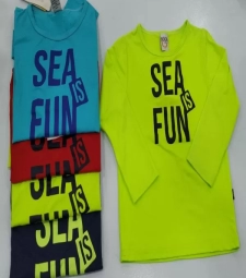Imagem Rim Boca Camiseta Praia 46027 Ml Sea Fun 06 de Maria Fumaça Kids