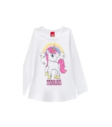 Imagem Mif Kyly Camiseta 206830 Unicornio P de Maria Fumaça Kids