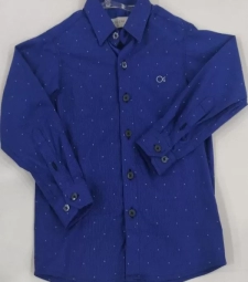 Mim Ogochi Camisa 1396022 Azul 12