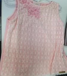 Imagem Mvf Kiki Camiseta 5184 Rgt Renda Coral 10 de Maria Fumaça Kids