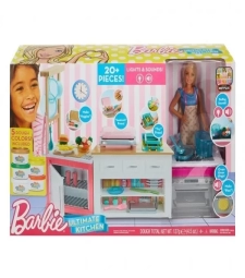 Imagem Barbie Cozinha De Luxo Frh73 -8348-3 *887961626094 de Pool Center Piscinas & Toys