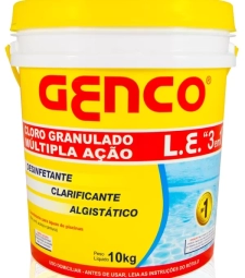 Imagem de capa de Cloro Genco L.e. 3x1 10 Kg   7896544402133