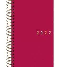 Imagem de capa de Agenda Executiva Espiral DiÁria Napoli Feminina 2022 - Tilibra - 145530