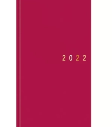 AGENDA EXECUTIVA NAPOLI COSTURADA ROSA 2022 - TILIBRA - 145548