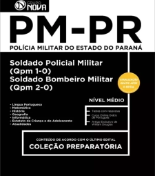 Imagem de capa de Apostila Pm - Pr 2017- Soldado Policial E Bombeiro Militar