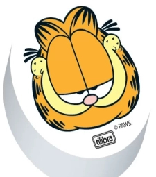 Imagem Borracha Branca TermoplÁstica Garfield - Tilibra de Encopel