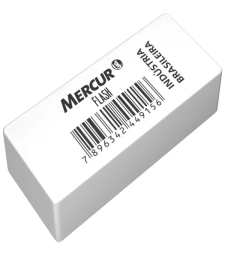 Imagem de capa de Borracha Branca Flash - Mercur - B210100100