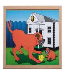 Imagem de capa de Quebra-cabeÇa Animais E Filhotes Cachorro - Carlu - 3108 