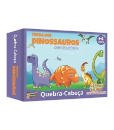 Imagem Brinquedo PedagÓgico Quebra CabeÇa Dinossauros 24 PeÇas- Uriarte - 3918 de Encopel