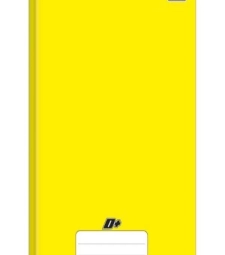 Imagem de capa de Caderno Brochura Capa Dura UniversitÁrio Grande D+ Amarelo 48 Folhas - Tilibra -