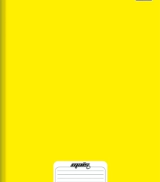 Imagem Caderno Brochura Capa Dura 48fls Amarelo - Pacote Com 10 Unid - Tilibra Mais de Encopel