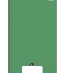 Imagem de capa de Caderno Brochura Capa Dura UniversitÁrio Grande D+ Verde 48 Folhas - Tilibra - 1