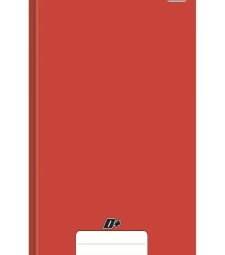 Caderno Brochura Capa Dura UniversitÁrio Grande D+ Vermelho 48 Folhas - Tilibra 