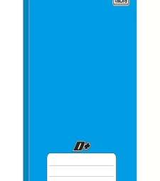 Caderno Brochura Capa Dura 1/4 D+ Azul 48 Folhas - Tilibra - 116661