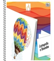 Imagem de capa de Caderno De Cart (desenho) Com Seda 48 Fls Espiral Capa FlexÍvel Academie - Tilib