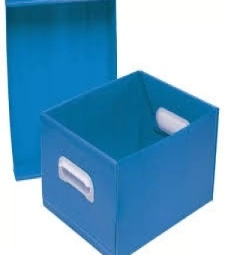 Imagem de capa de Caixa Organizadora Pequena Novaonda Azul Fosco - Polibras - 022109