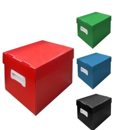 Imagem Caixa Organizadora Vermelho Fosca Pequena Novaonda - Polibras de Encopel