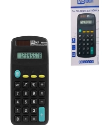 Calculadora De Bolso 8 DÍg Preto- Mbtech - Mb54319