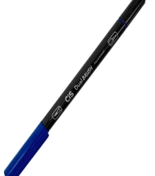 Caneta Dual Brush Azul Cobalto - Cis - 56.6300