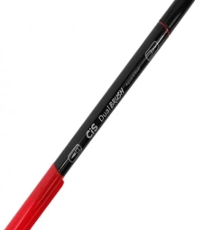 Caneta Dual Brush Vermelho Escuro - Cis - 56.6800