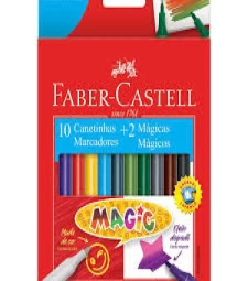 Imagem Caneta HidrogrÁfica 12 Cores - Faber Castell - 150112czf  de Encopel