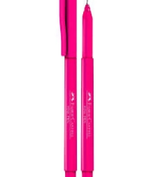 CANETA HIDROGRAFICA GRIP FINEPEN 0.4MM ROSA - FABER CASTELL - FPGRIP/RS   