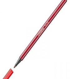 Imagem Caneta HidrogrÁfica Stabilo Pen 68 Vermelho Escuro 1mm - Sertic de Encopel