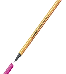 Caneta HidrogrÁfica Stabilo Point 88 Rosa Neon 0.4mm - Sertic