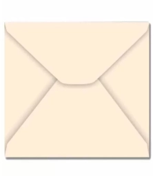 Envelope Carta 114 X 162mm Creme Caixa Com 100 Un - Foroni