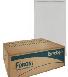 Imagem de capa de Envelope 162 X 229mm Branco Caixa Com 250 Un - Foroni