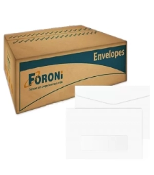 Imagem Envelope CartÃo Visita 72 X 108mm Branco Caixa Com 1000 Un - Foroni de Encopel