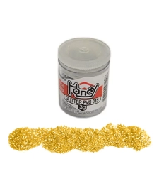 Glitter Escolar 3 Gramas Dourado - Honey