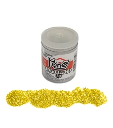 Imagem Glitter Escolar 3 Gramas Ouro Claro Embalagem Com 12un - Honey de Encopel