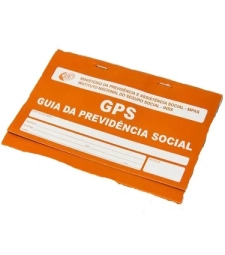 CARNÊ GPS GUIA DA PREVIDÊNCIA SOCIAL COM 12 FOLHAS -  SÃO DOMINGOS  