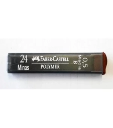 Grafite 0.5mm B Com 24 Minas - Faber Castell