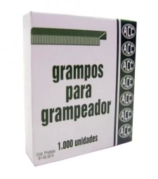 Imagem de capa de Grampo Para Grampeador 23/13 Galvanizado Caixa Com 1000 Un - Acc