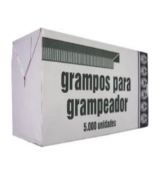 GRAMPO PARA GRAMPEADOR 24/8 GALVANIZADO CAIXA COM 5000 UN - ACC